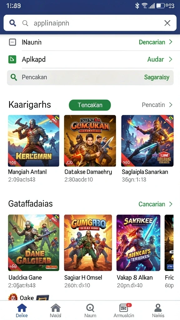 Tampilan antarmuka yang menarik dan mudah dinavigasi.