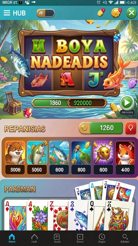 Menampilkan tampilan awal yang menarik dari game 2757.