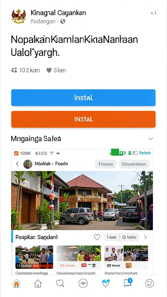 Tampilan antarmuka aplikasi yang intuitif dan menarik.