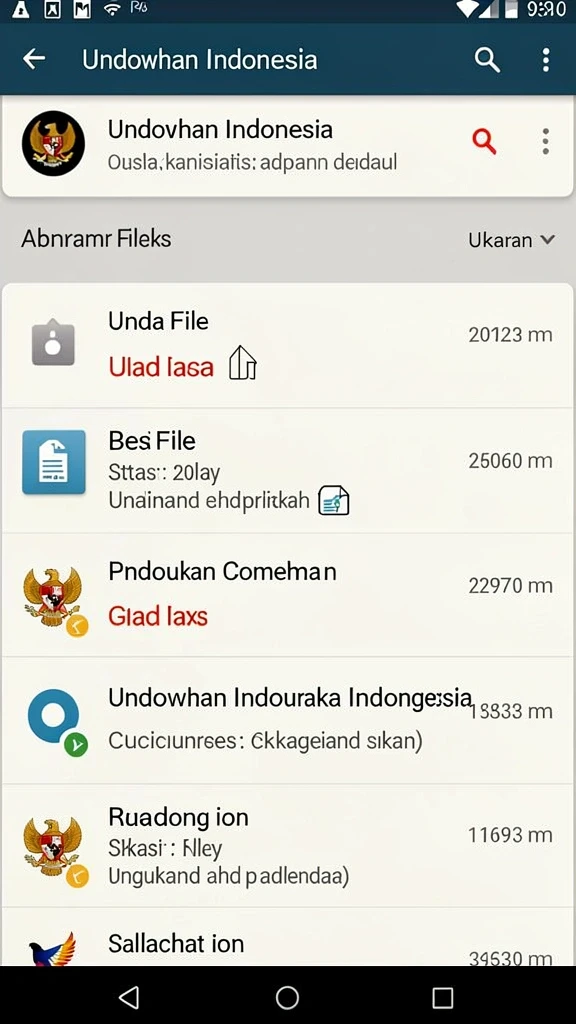 Tampilan awal A7777 yang menarik dan interaktif.
