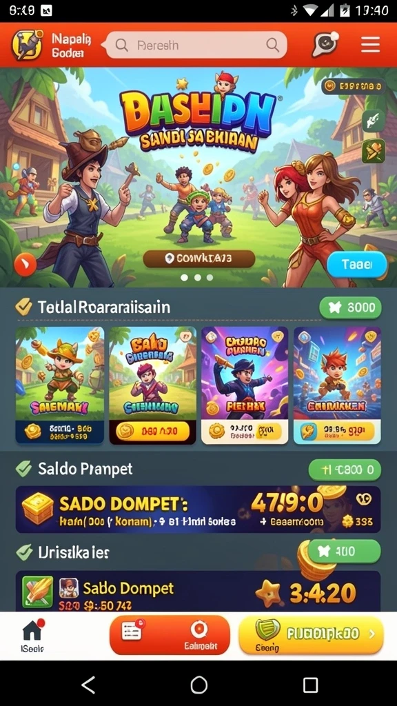 Fitur promo menarik untuk pengguna baru.
