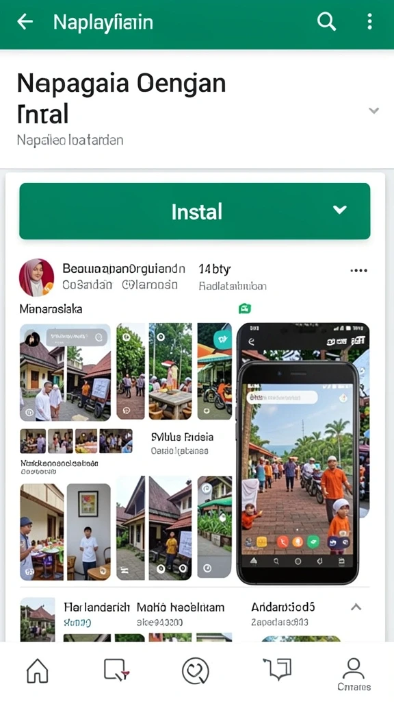 Screenshot pertama menunjukkan mode permainan yang baru dan menantang.