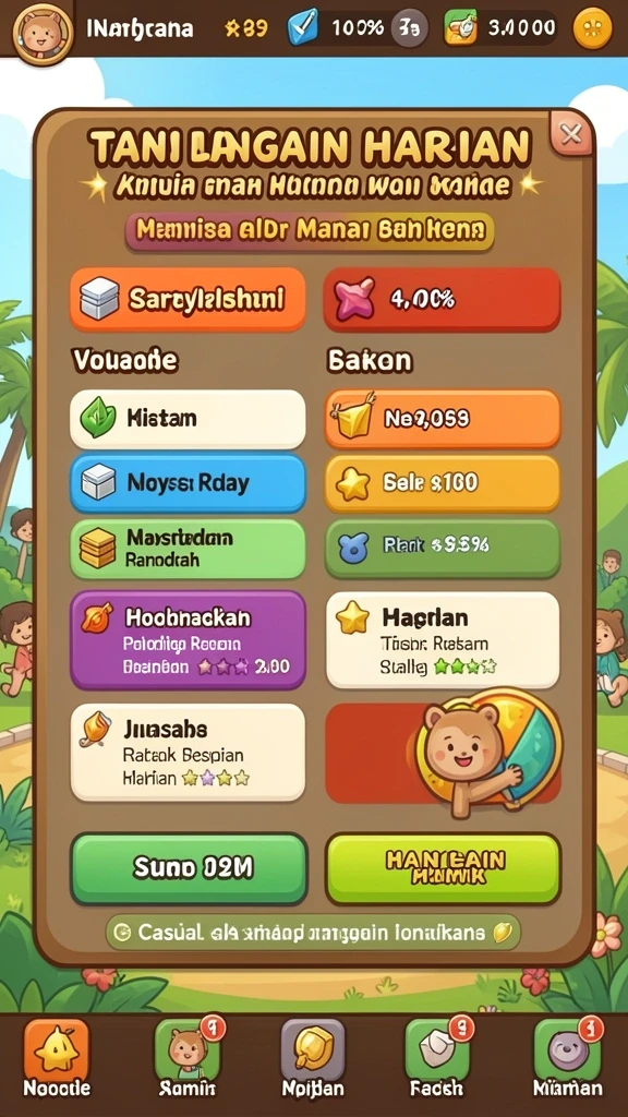 Tampilan antarmuka yang ramah pengguna.