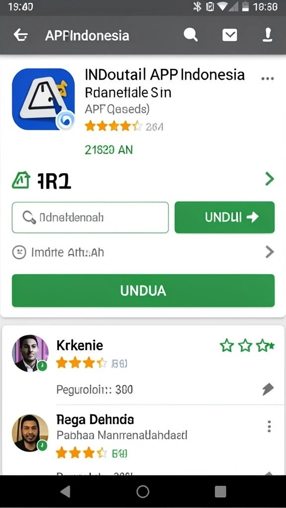 Tampilan antarmuka yang menarik dalam ALISANRP.