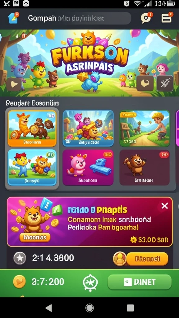 Mode multiplayer yang memungkinkan interaksi dengan pemain lain.