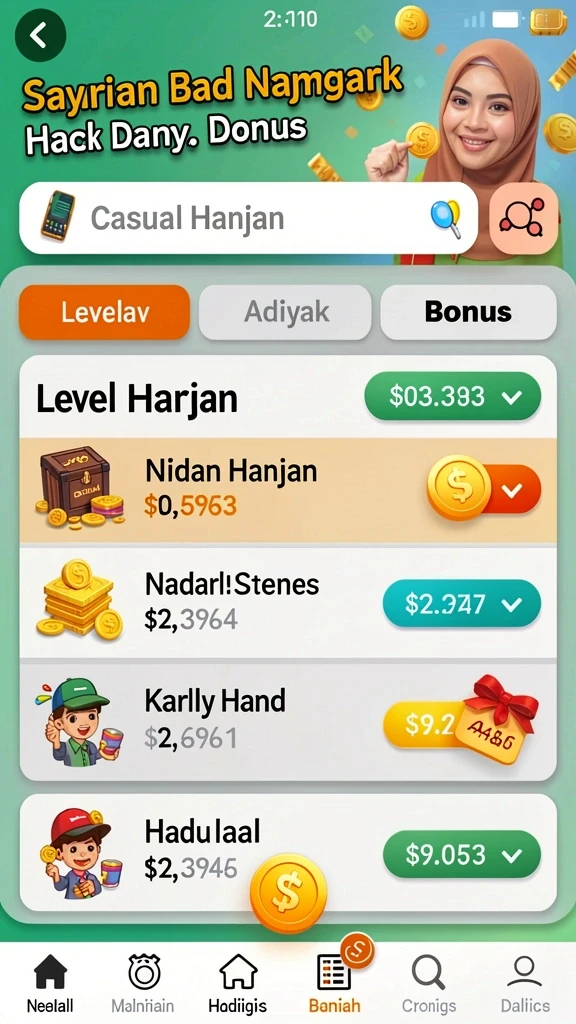 Berbagai karakter unik untuk dipilih dalam permainan.