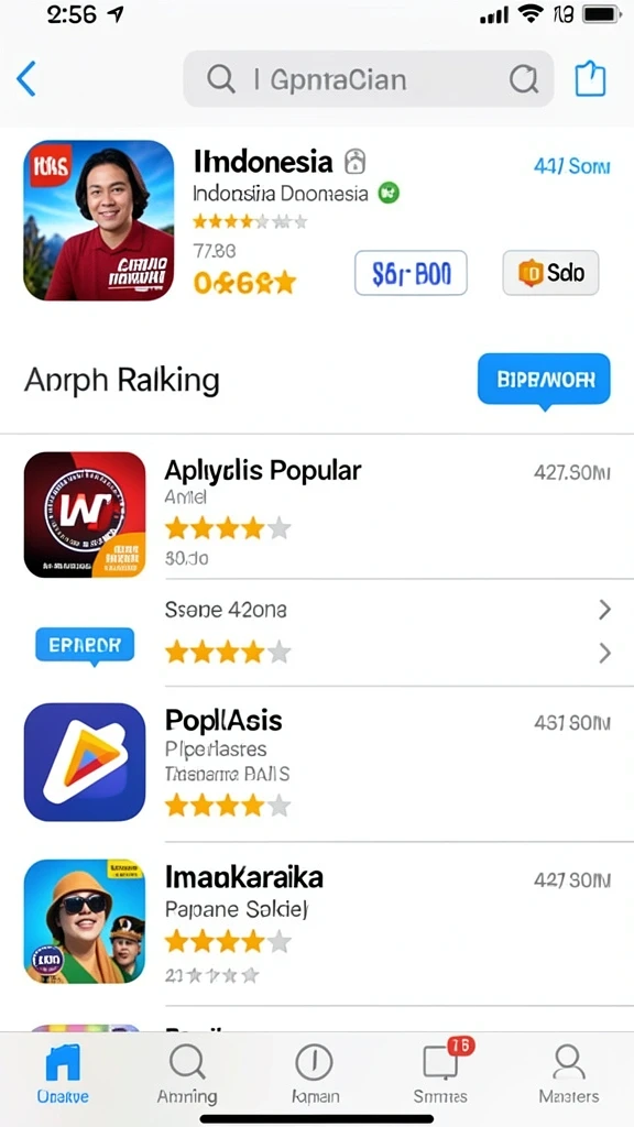 Tampilan awal permainan yang memukau.