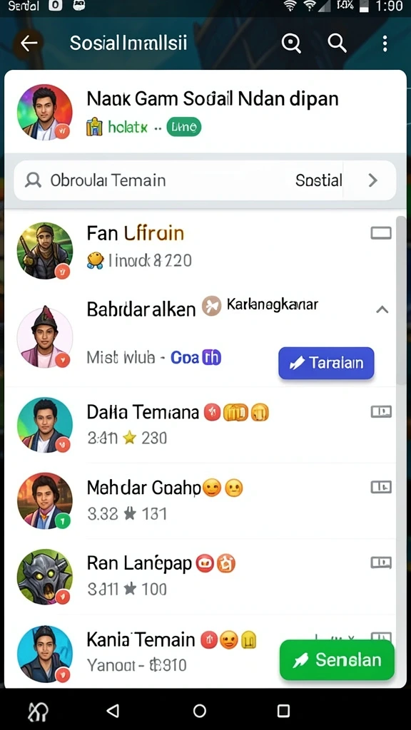 Mode multiplayer yang seru dan interaktif.