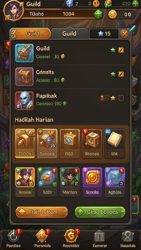 Fitur multiplayer yang memungkinkan bermain dengan teman.