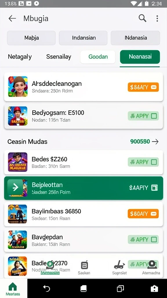 Karakter baru yang ditambahkan dalam pembaruan terakhir.