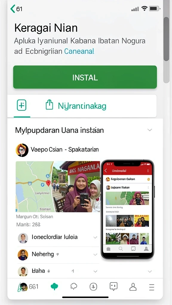 Karakter-karekter unik dengan kemampuan berbeda.
