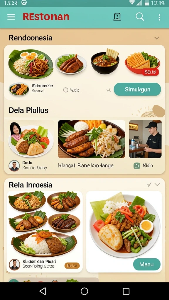 Tampilan antarmuka yang bersih dan mudah dinavigasi.