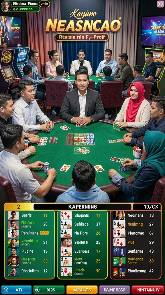 Tampilan antarmuka pengguna yang intuitif dan menarik.