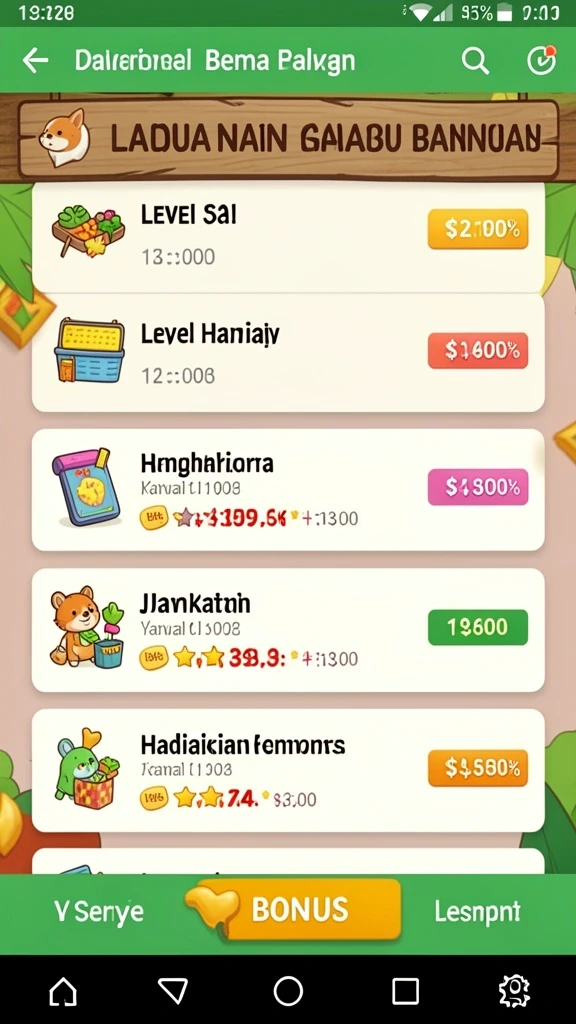 Tampilan antarmuka yang menarik dan user-friendly.