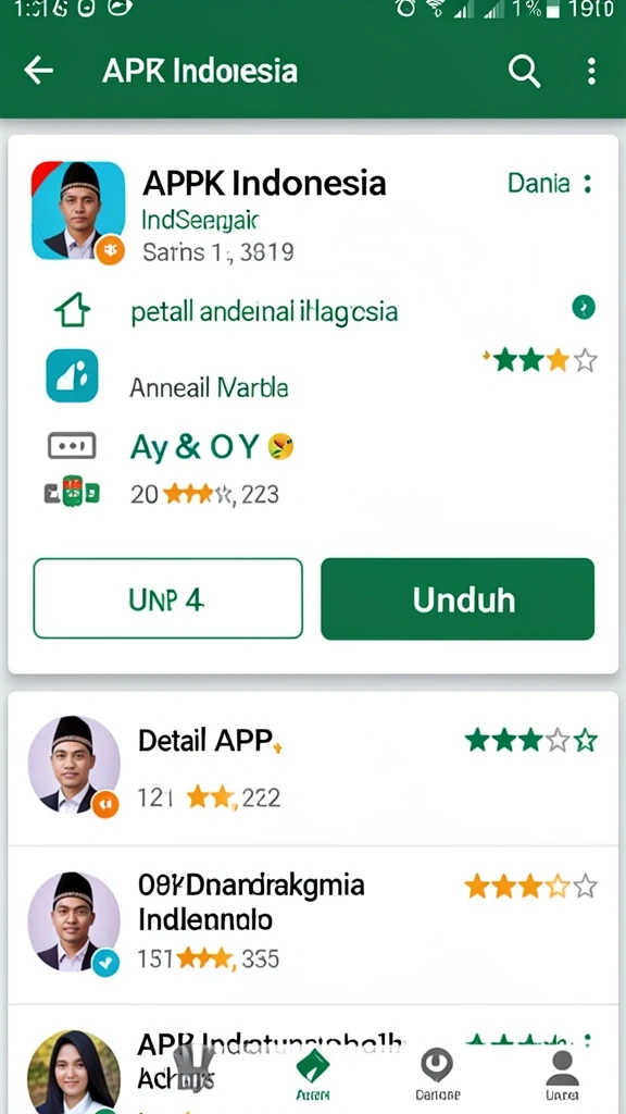 Tampilan level yang beragam dengan tema yang menarik.