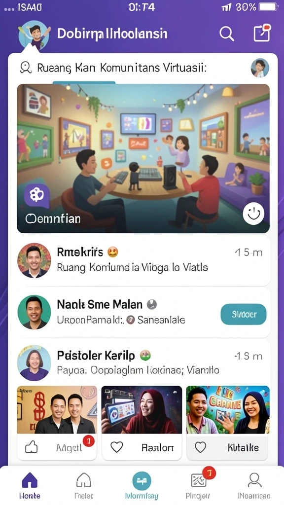 Fitur event harian yang seru dan menguntungkan.