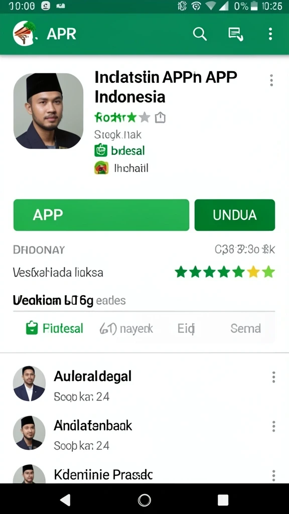 Tampilan awal yang menarik dan intuitif.
