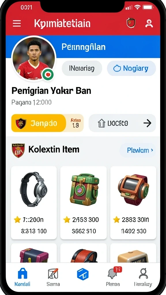 Fitur kompetisi yang membuat permainan semakin seru.