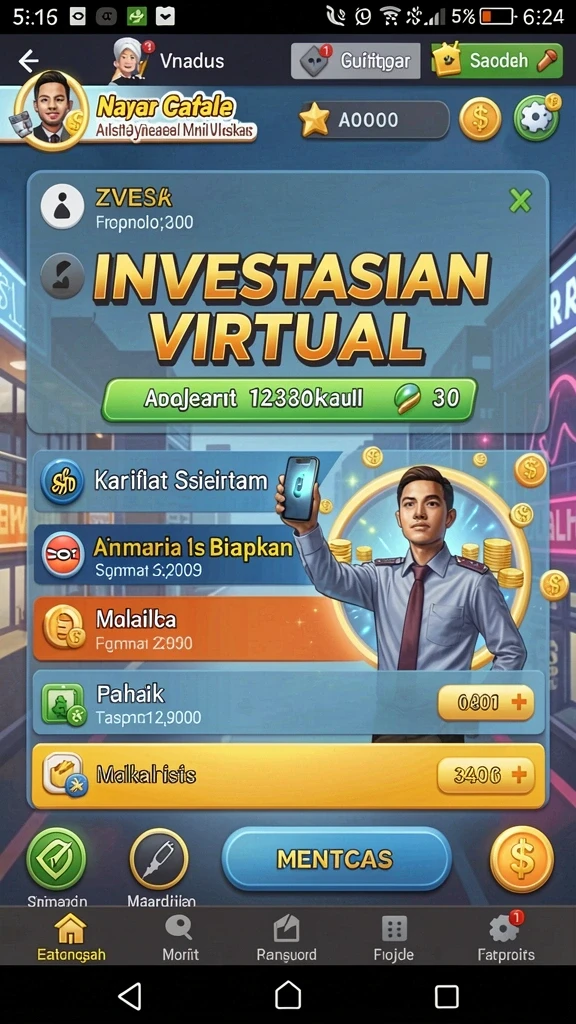 Tantangan permainan yang beragam dan menarik.