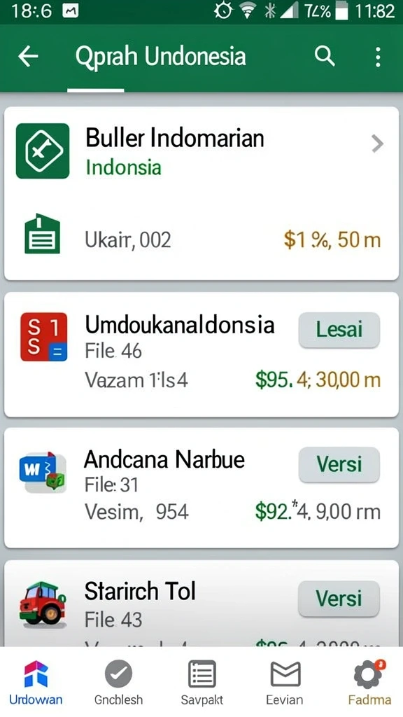 Karakter unik yang dapat dipilih dan diupgrade.