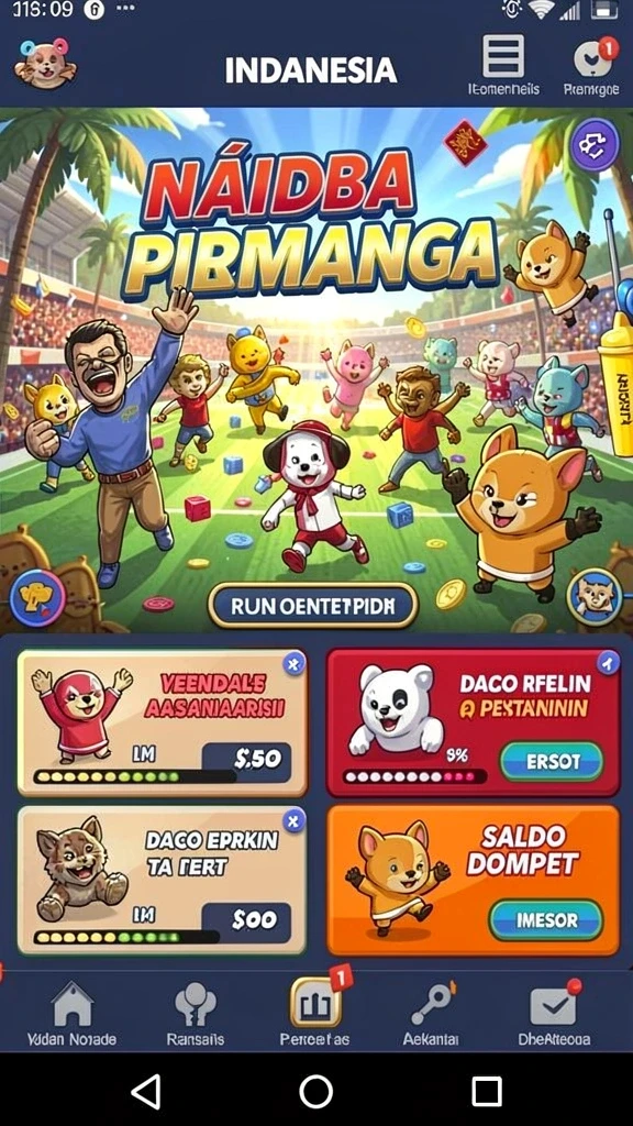 Beragam pilihan mesin slot dengan tema beragam.