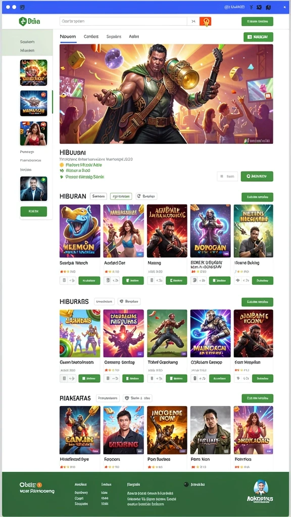 Tantangan seru yang menguji strategi dan ketangkasan.