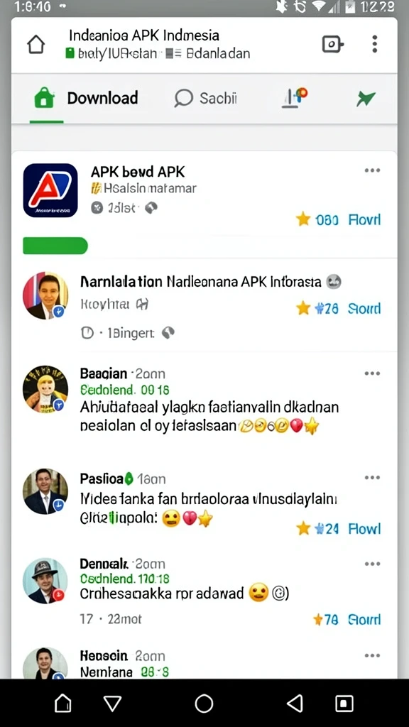 Tampilan antarmuka pengguna yang intuitif.