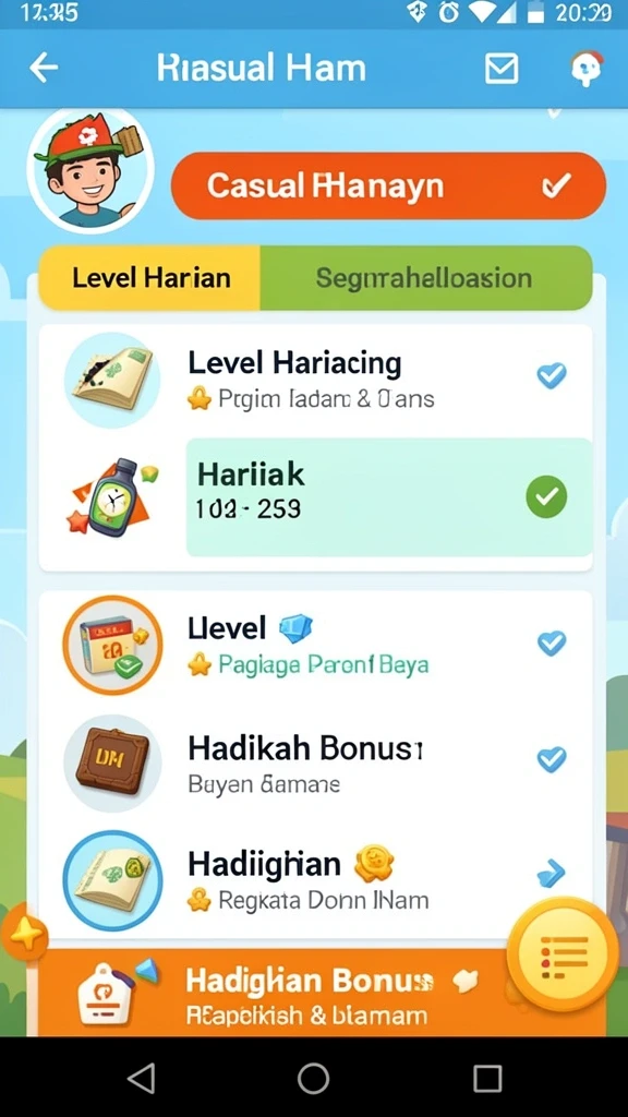 Beragam pilihan permainan yang mengasyikkan.