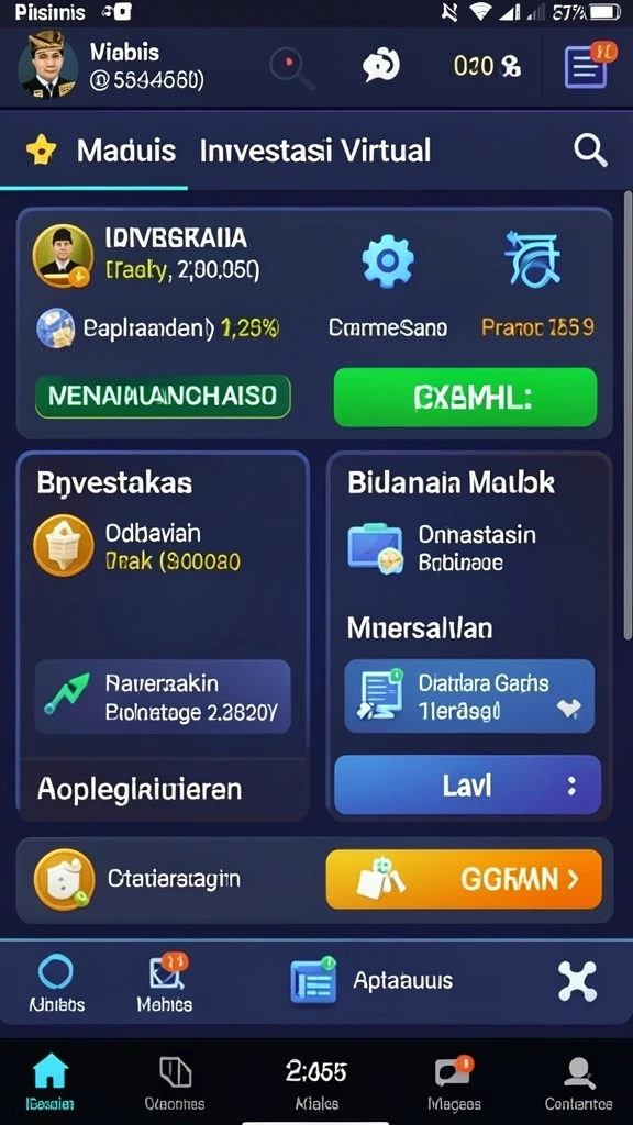 Tampilan antarmuka yang user-friendly dan menarik.