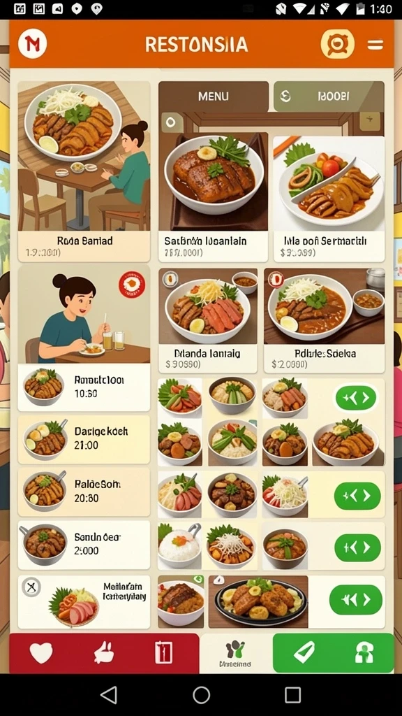 Karakter unik dan menarik dalam game.