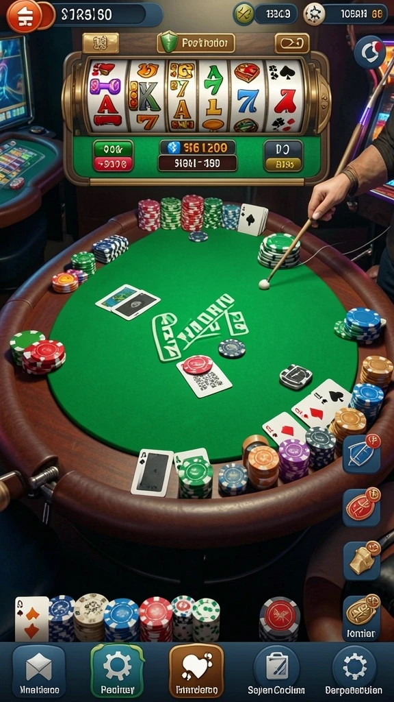 Tampilan antarmuka POKER88 yang menarik dan mudah dipahami.