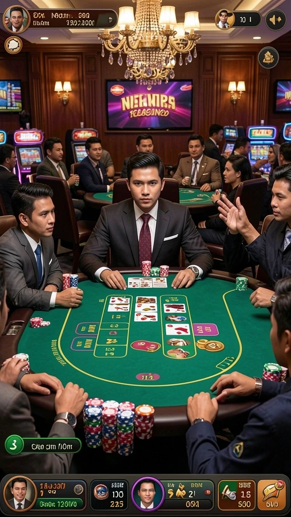 Tampilan antarmuka PROSLOT yang menarik dan mudah digunakan.