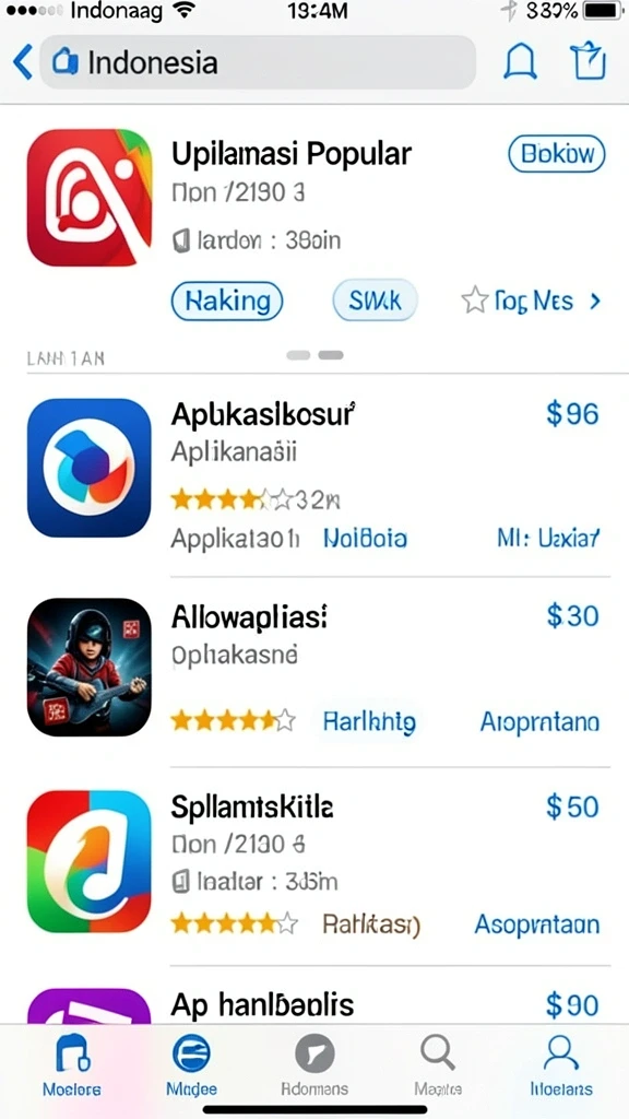 Tampilan antarmuka yang menarik dan mudah digunakan.