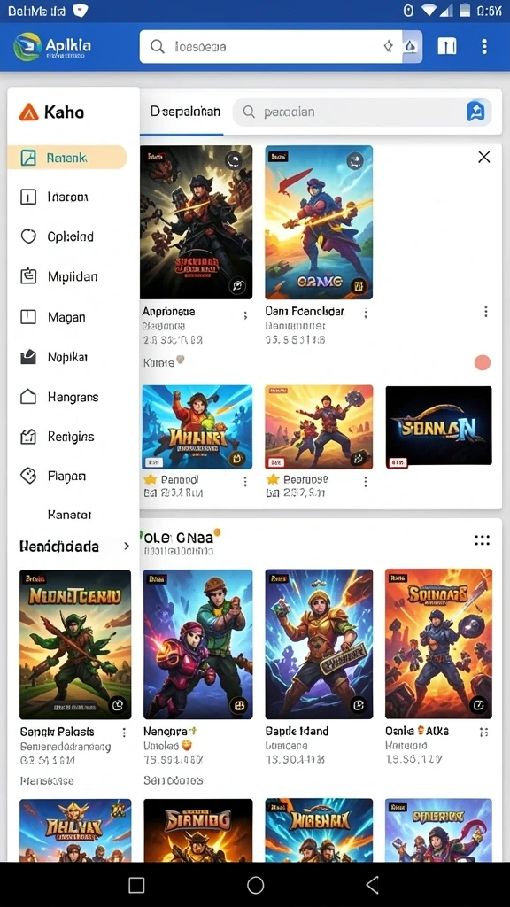 Mode permainan yang beragam dan seru.
