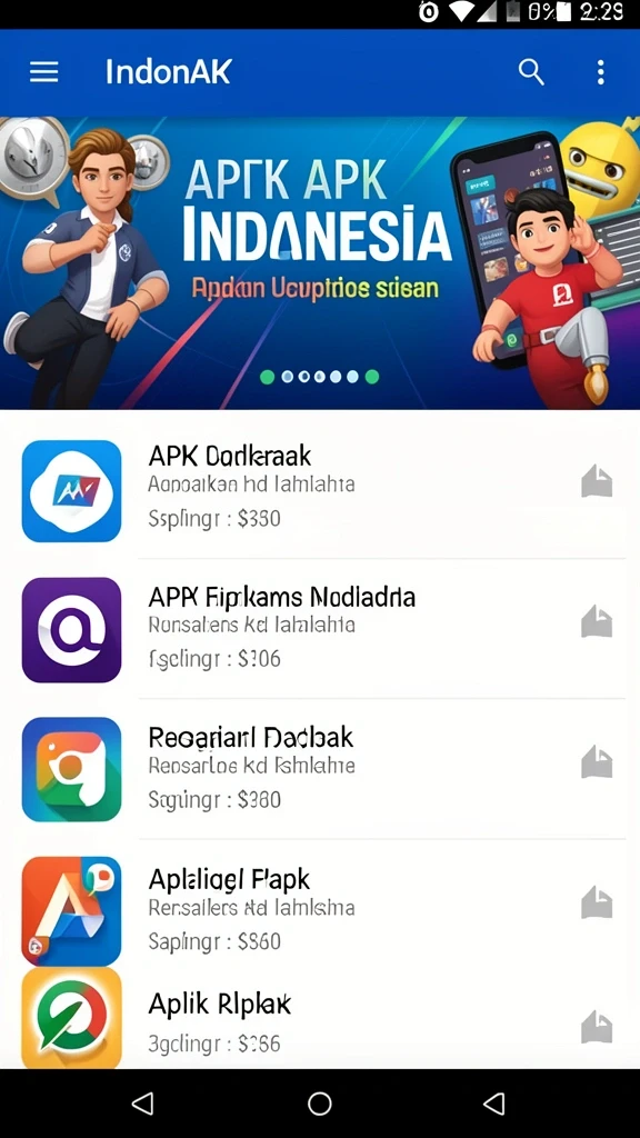 Tampilan antarmuka yang modern dan mudah digunakan.