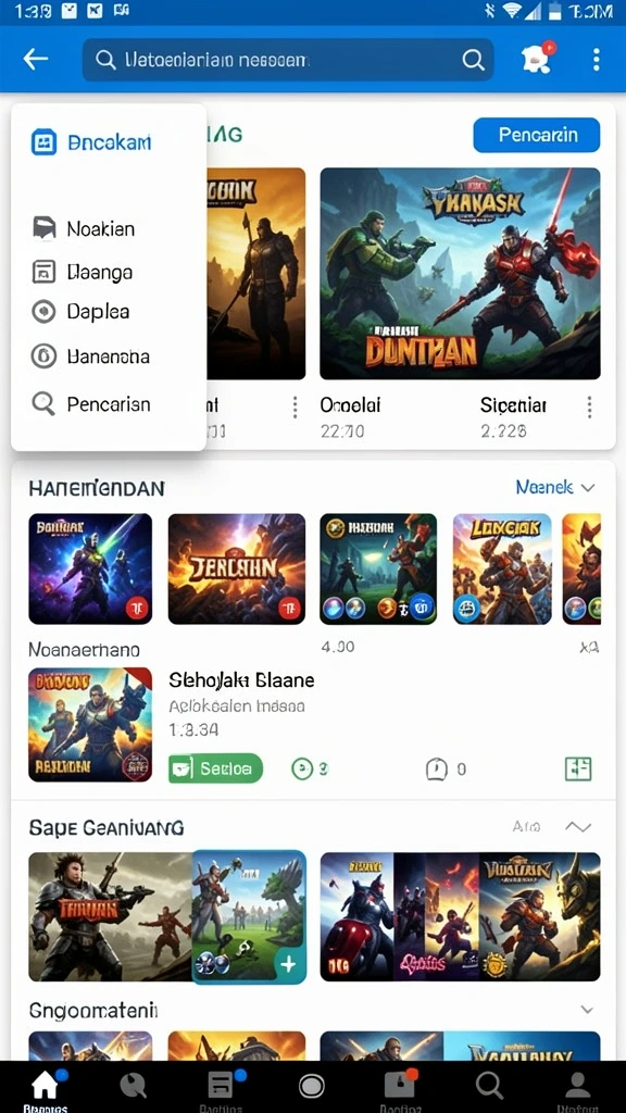Tangkapan layar fitur multiplayer dengan teman-teman.