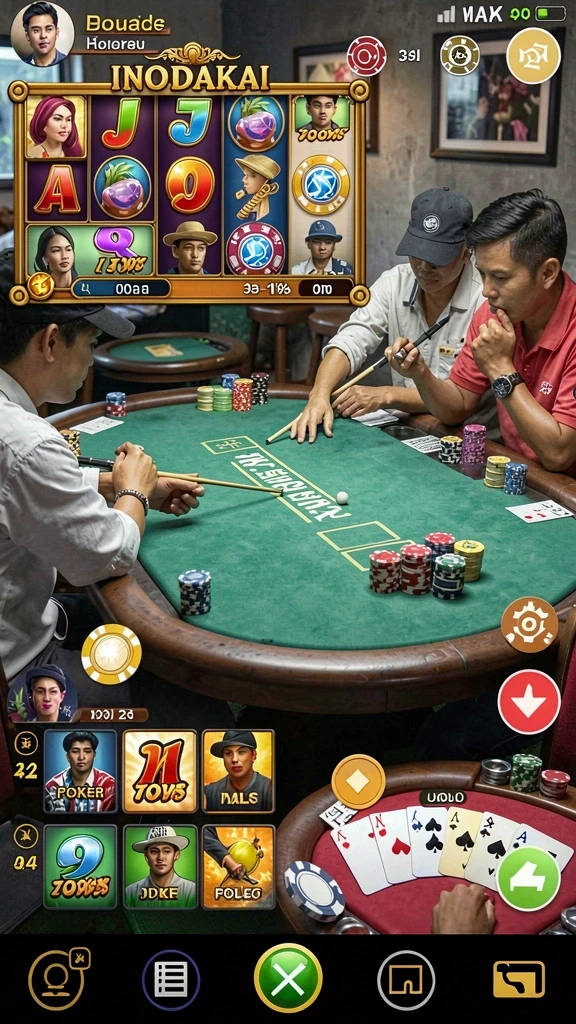 Tangkapan layar memperlihatkan mode multiplayer dengan teman-teman.