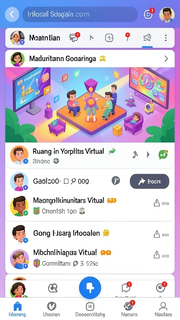 Mode permainan yang menantang dan seru.