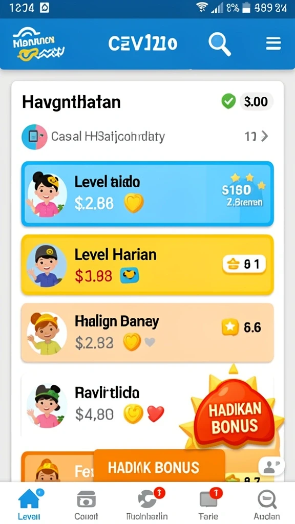 Beragam pilihan permainan slot yang seru dan bervariasi.