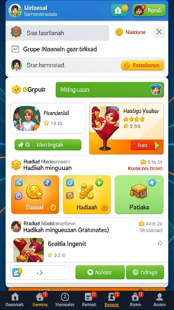 Tampilan antarmuka yang ramah pengguna.