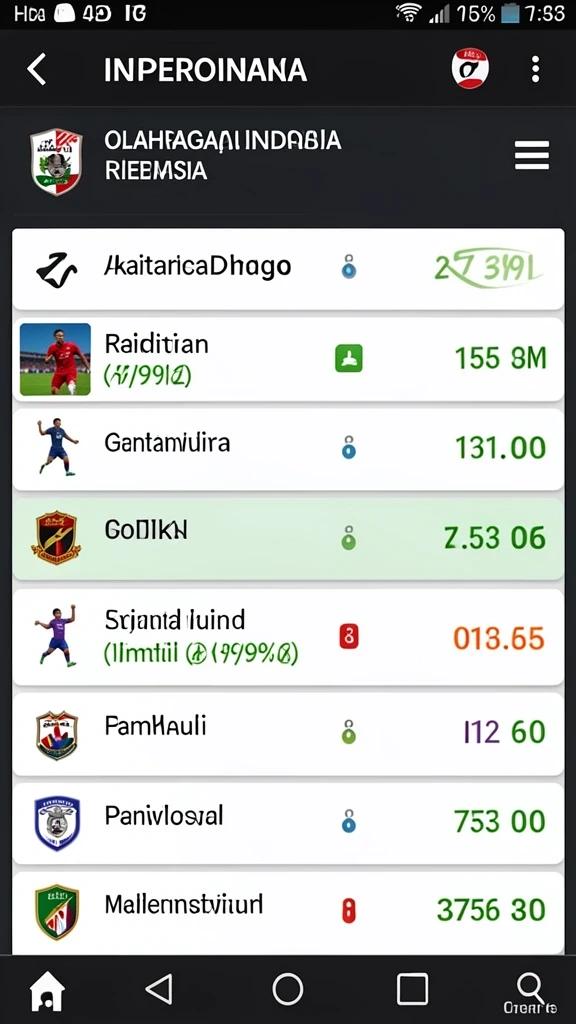 Tampilan awal yang menarik dengan navigasi sederhana.