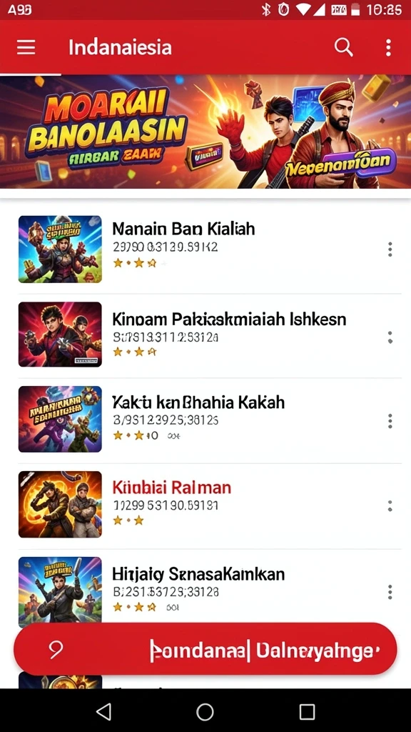 Antarmuka menarik dan mudah dinavigasi.