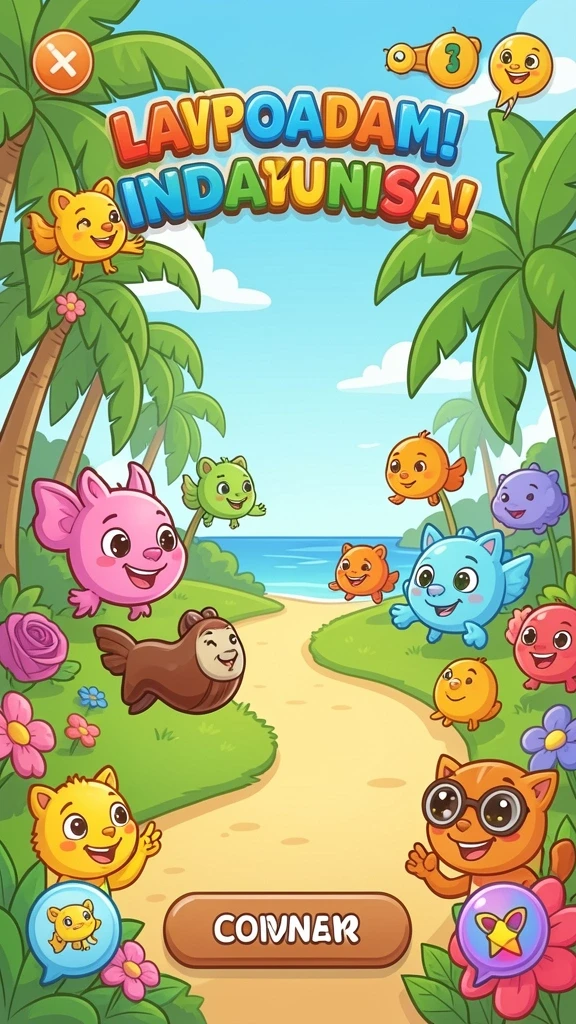 Screenshot menampilkan berbagai pilihan permainan slot yang tersedia.