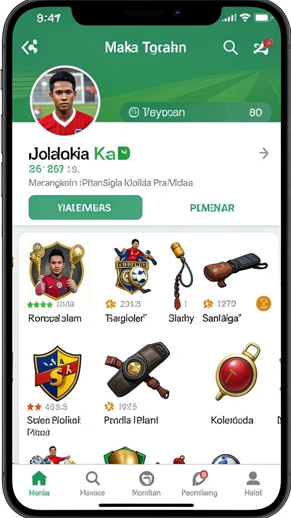 Screenshot memperlihatkan fitur bonus harian yang menarik.