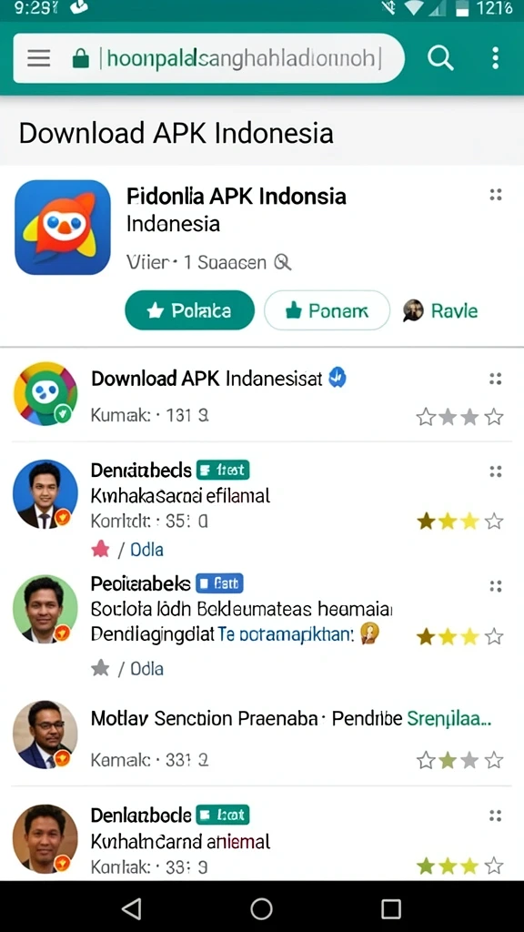 Tampilan awal yang menarik dan intuitif.