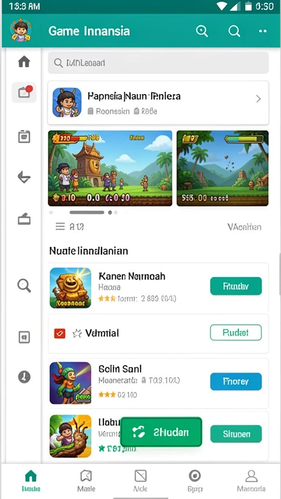 Tampilan antarmuka yang ramah pengguna dan mudah dinavigasi.