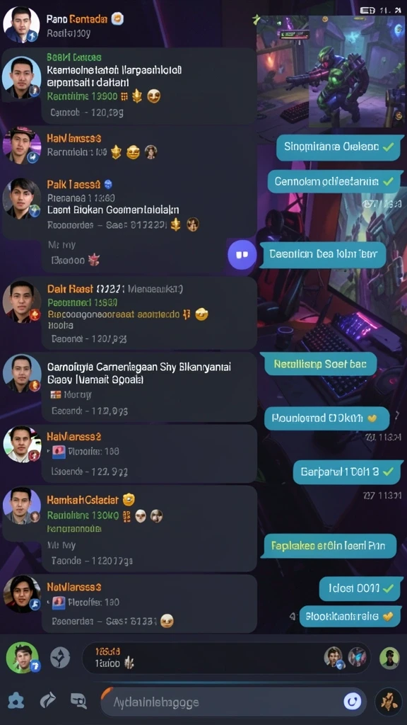 Tampilan awal permainan yang mengesankan.